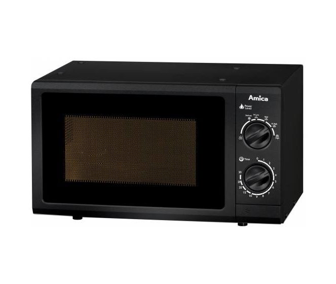 MW13151S Freistehende Mikrowelle 700 W Größe: klein 6 Stufen  (Schwarz) 