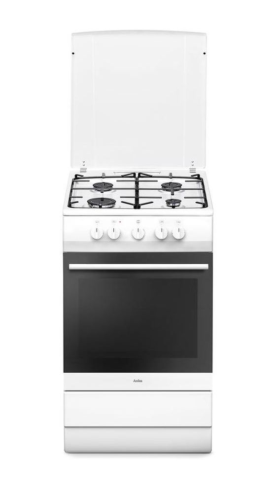 SHGG11559W Freistehender Herd Erdgas 56 l mit Gaskochfeld Kochfeld 