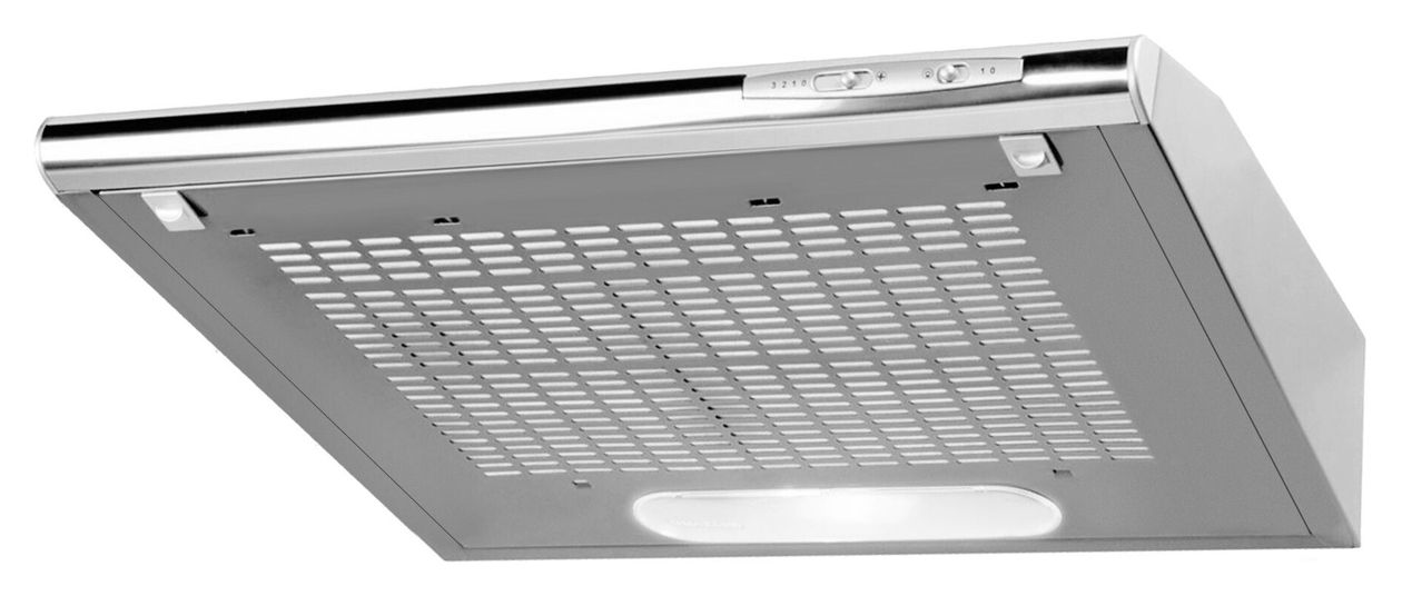 UH17052-3E Abluft/Umluft Dunstabzugshaube/Esse Unterbau 50 cm (Edelstahl) 