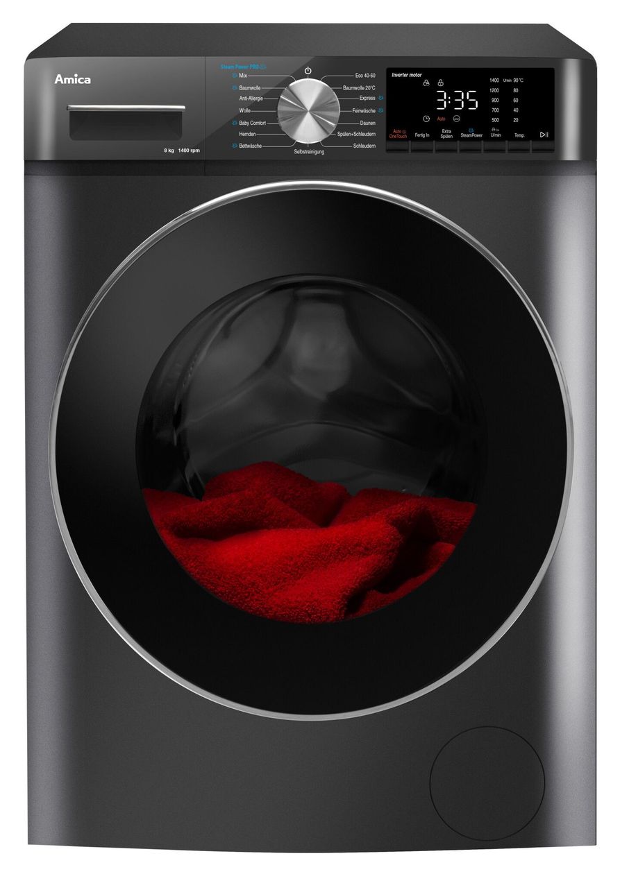WA484085G 8 kg Frontlader Waschmaschine 1400 U/min aquaStop Funktion 