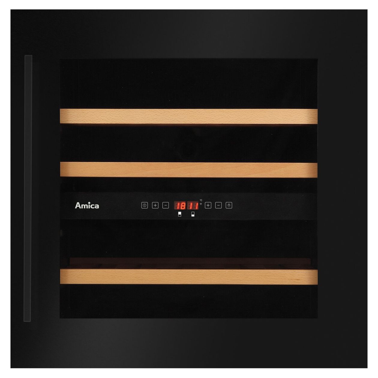 WK341212S Weinkühler Integriert EEK: G 2 Zonen 35 Flasche(n) 