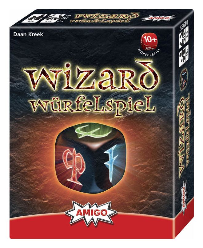01955 Wizard Würfelspiel Kartenspiel bis zu 5 Spielern ab 10 Jahr(e) 