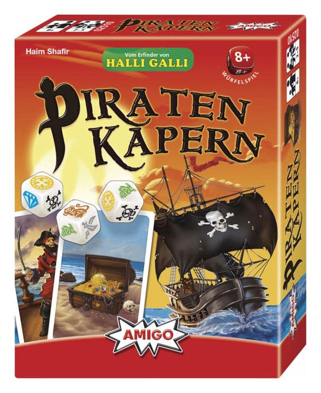 02510 Piraten kapern Kartenspiel bis zu 5 Spielern ab 8 Jahr(e) 