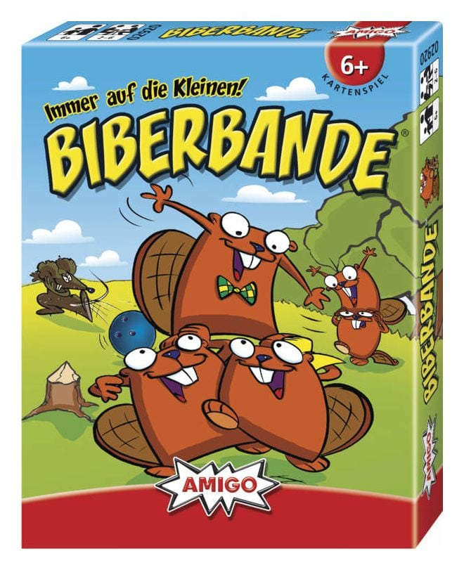 02920 Biberbande Kartenspiel bis zu 6 Spielern ab 6 Jahr(e) 