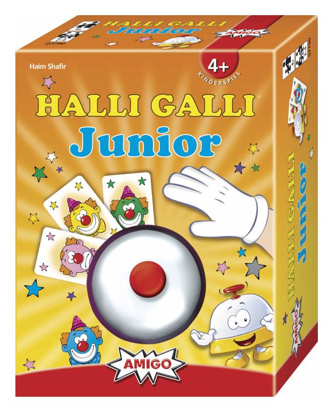 07790 Halli Galli Junior Kartenspiel bis zu 4 Spielern ab 4 Jahr(e) 
