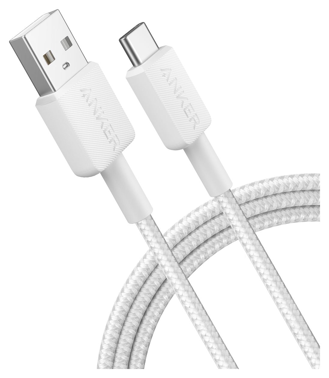 322 0,48 Gbit/s Rundkabel USB A auf USB C Männlich 1,8 m  (Weiß) 