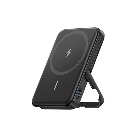 322 MagGo 5000 mAh Powerbank USB Typ-C Kabelloses Laden  (Schwarz) 