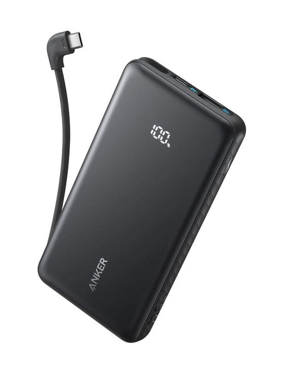 Zolo 10000 mAh Powerbank USB Typ-C  (Schwarz) 