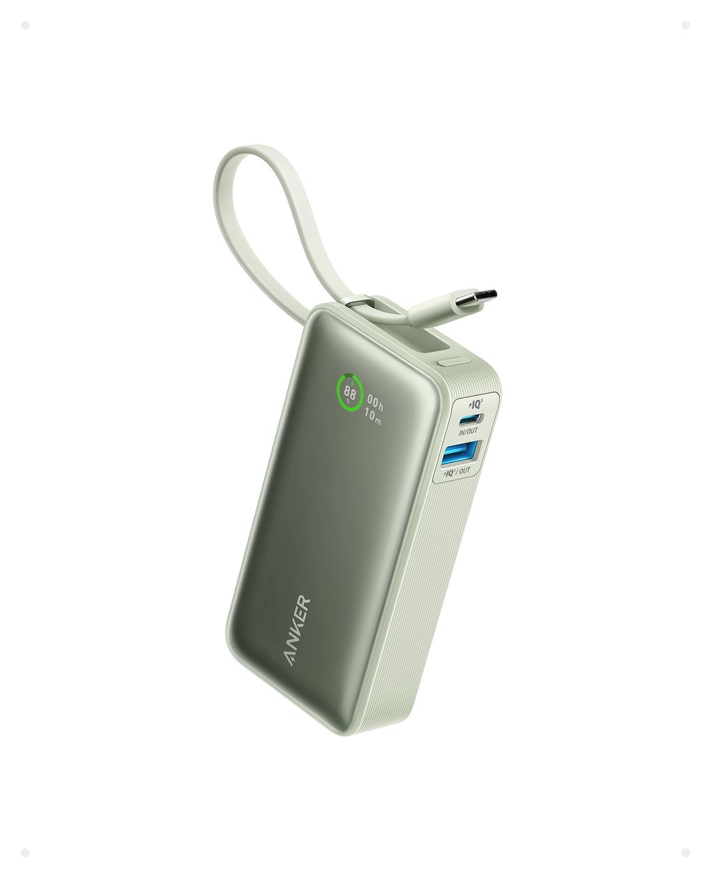 A1259G61 10000 mAh Powerbank USB Typ-C  (Grün) 