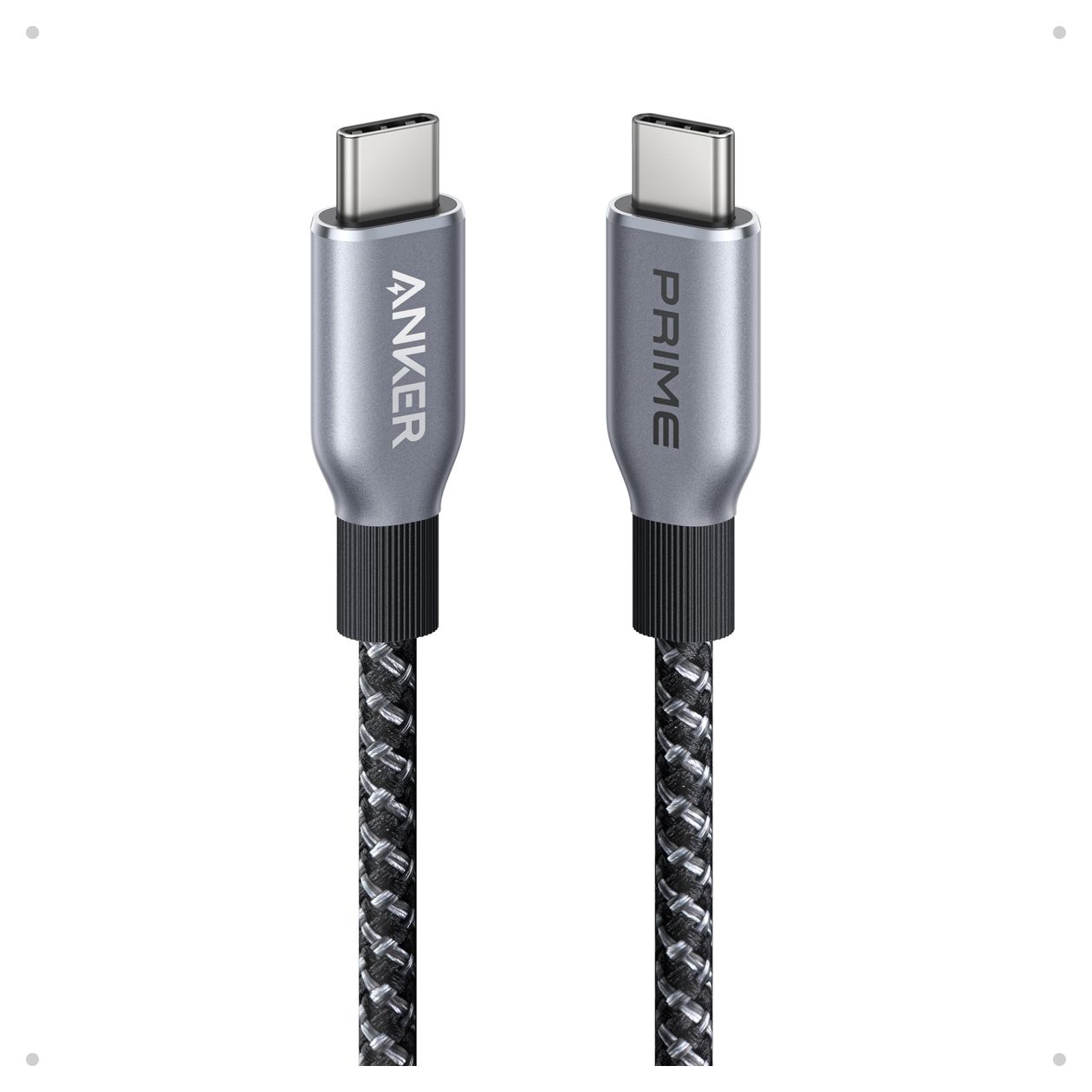 Prime Rundkabel USB C auf USB C Männlich 1,8 m 