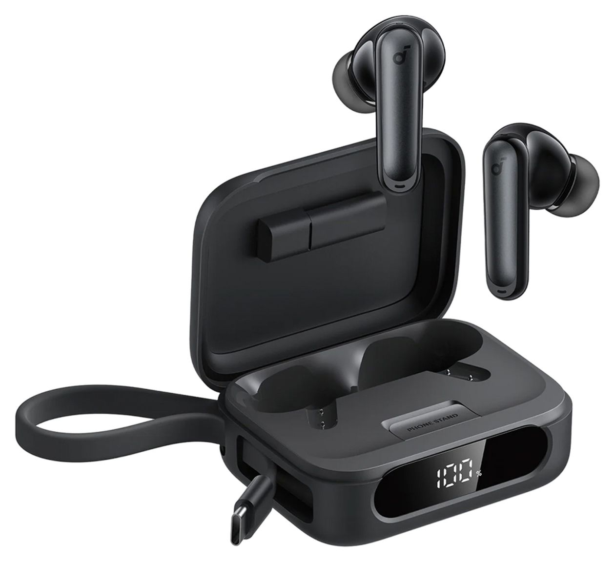 Soundcore P41 In-Ear Bluetooth Kopfhörer Kabellos TWS USB Typ-C  (Schwarz) 