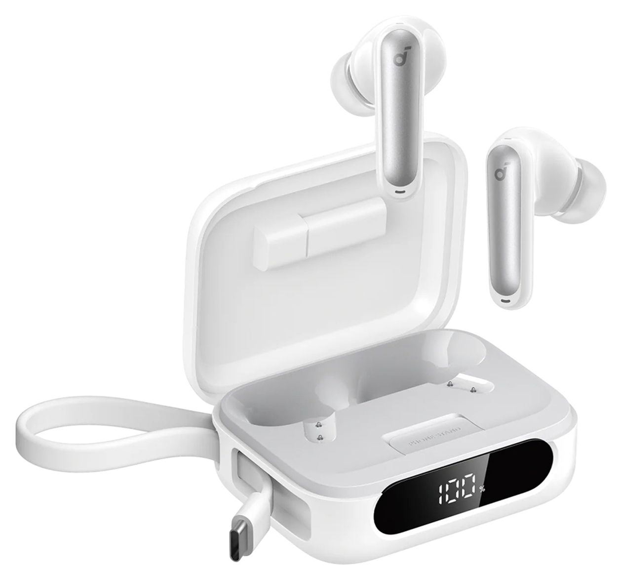 Soundcore P41i Bluetooth Kopfhörer Kabellos TWS USB Typ-C  (Weiß) 