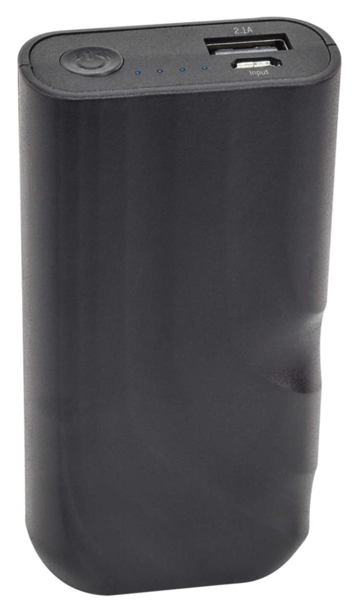 PB4.8 4400 mAh Powerbank USB Typ-A  (Schwarz) 