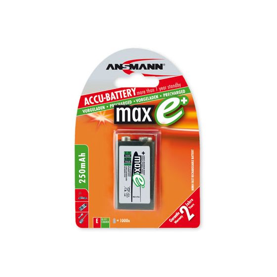 2500mAh AA maxE plus 