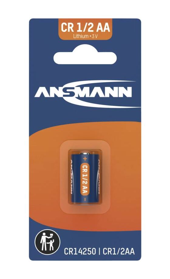 Batterie CR14250 Lithium 3 V 1 Stück  (Mehrfarbig) 