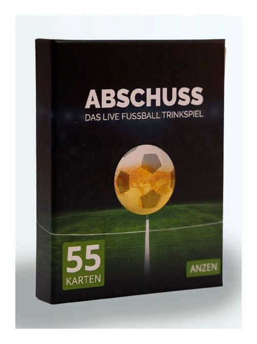 ABSCHUSS Das Live Fussball Trinkspiel bis zu 6 Spielern ab 16 Jahr(e) 