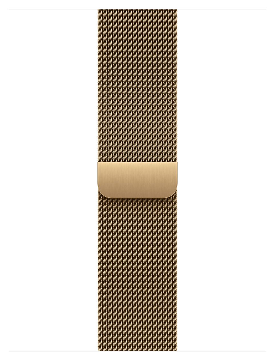 40 mm Milanaise Armband Brillantgold 