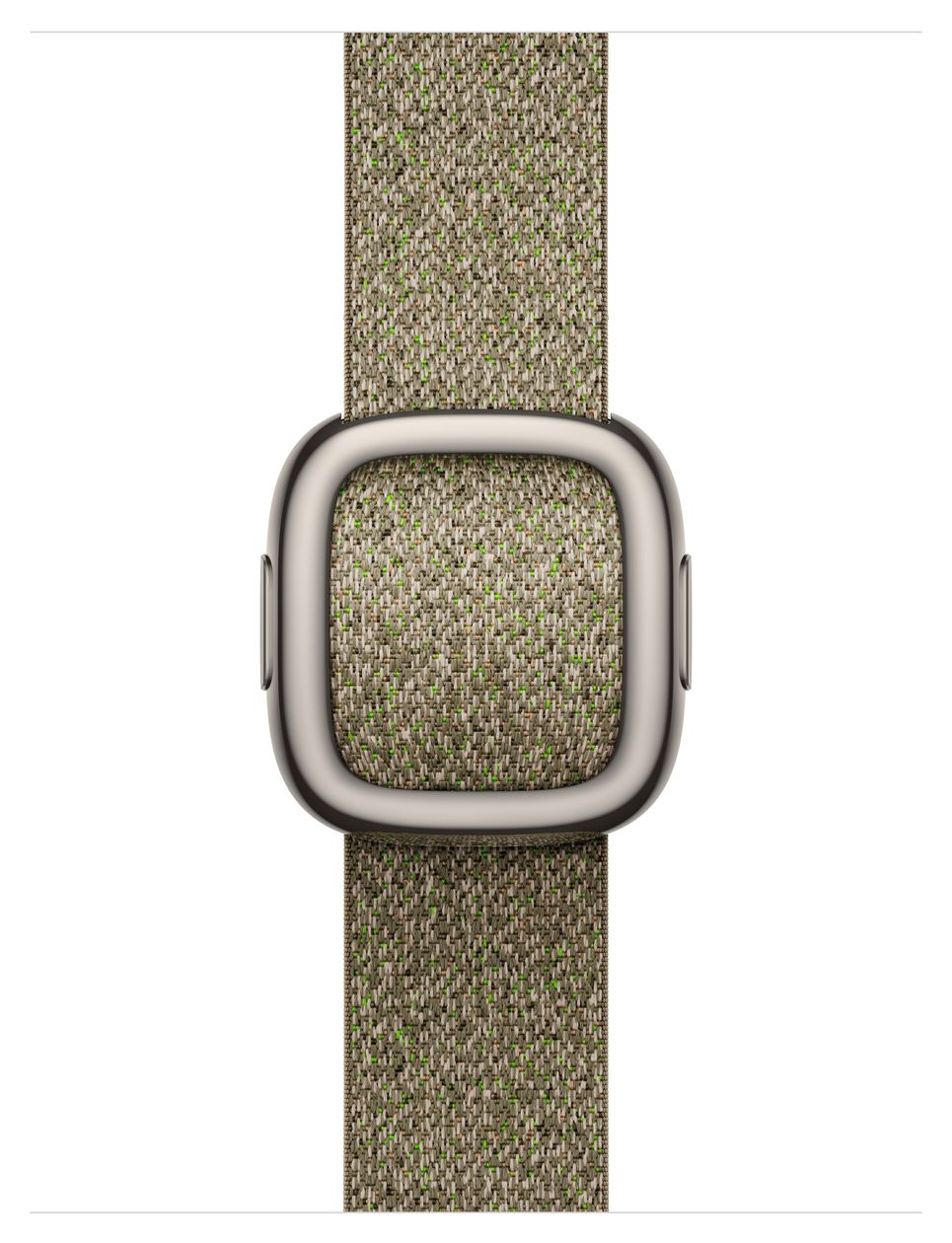 42 mm Armband mit Moderner Schließe Salbei - Small 