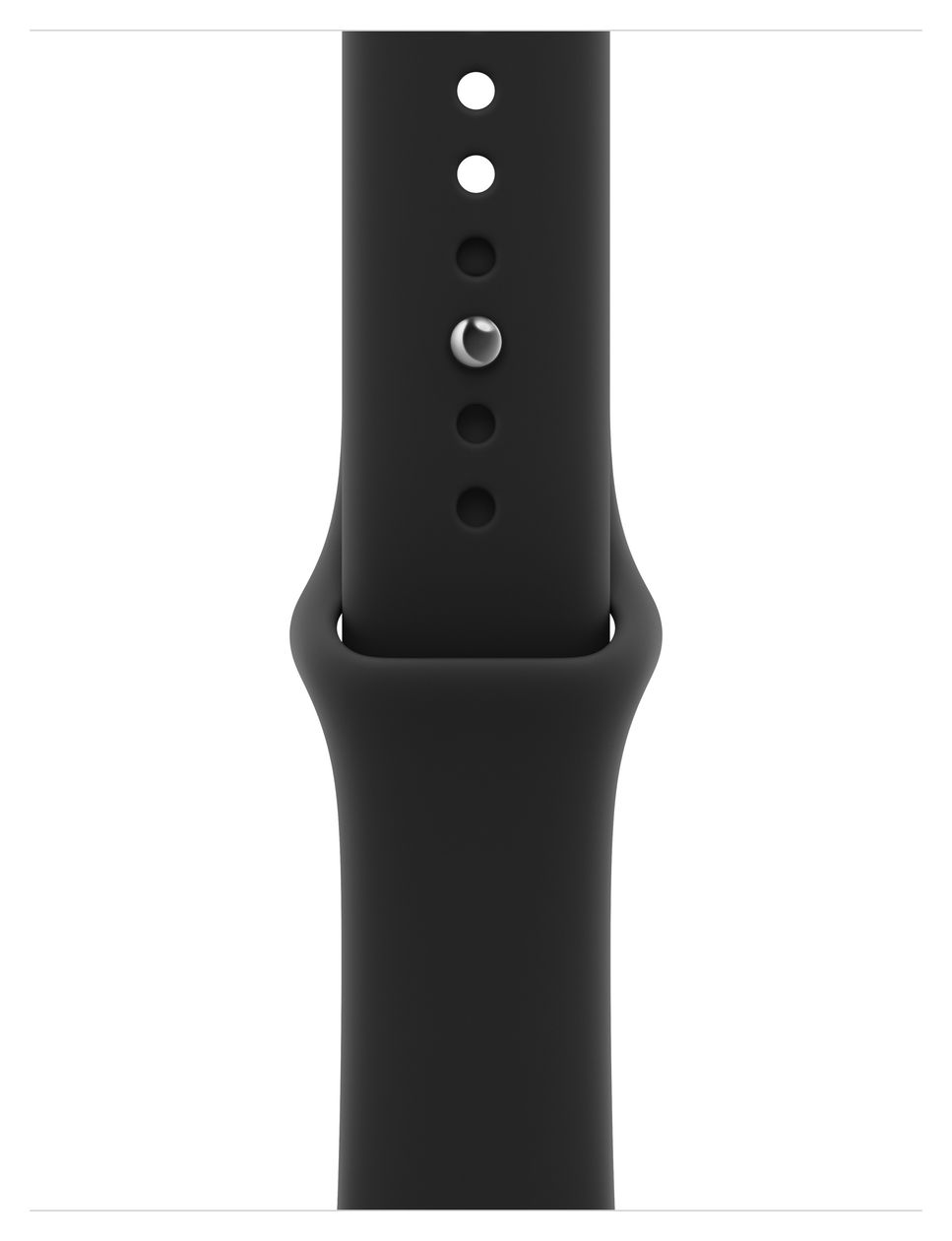 42 mm Sportarmband Schwarz - S/M 