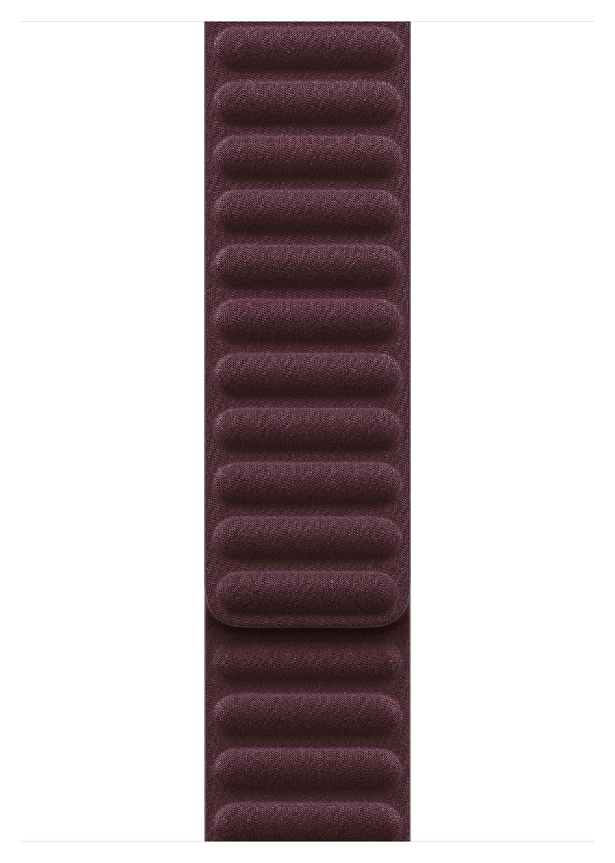 46 mm Armband mit Magnetverschluss Burgunder - S/M 