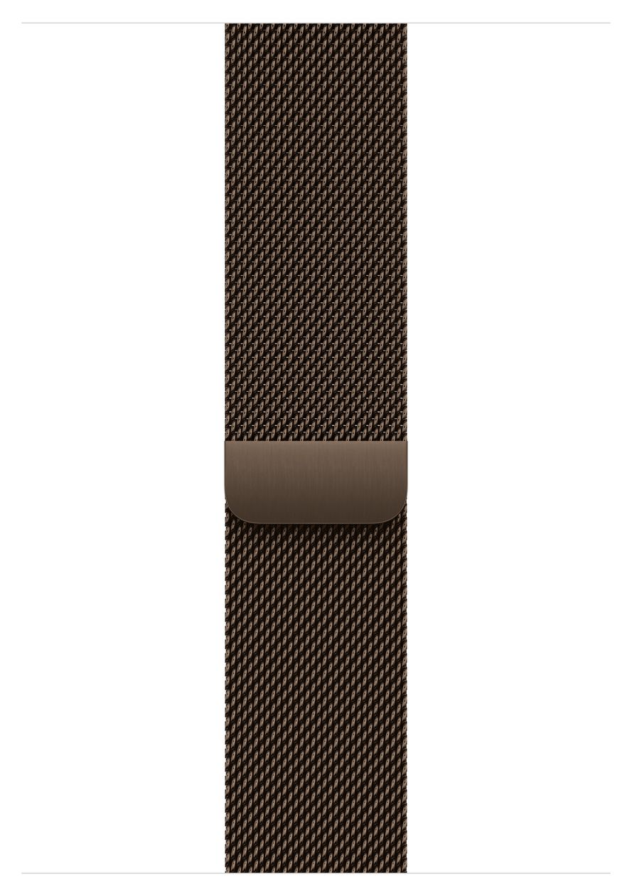 46 mm Milanaise Armband Dunkelbronze - M/L 