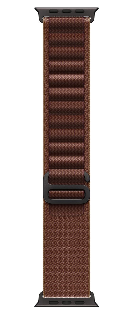 49 mm Alpine Loop Burgunder – Medium – Titan Schwarz 
