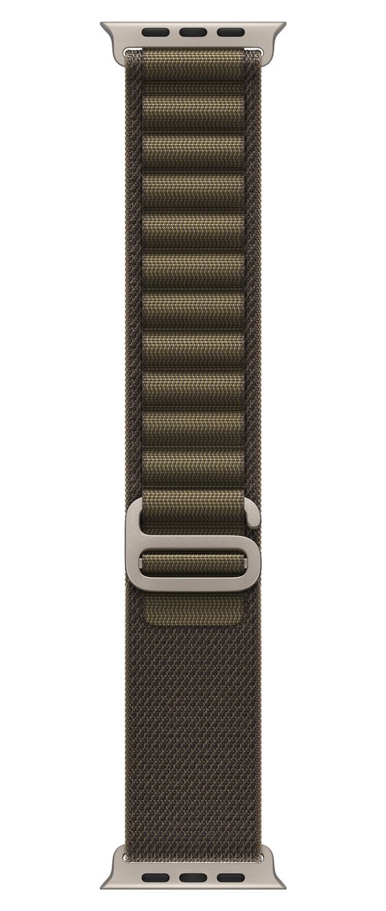 49 mm Alpine Loop Dunkeloliv – Medium – Titan Natur 