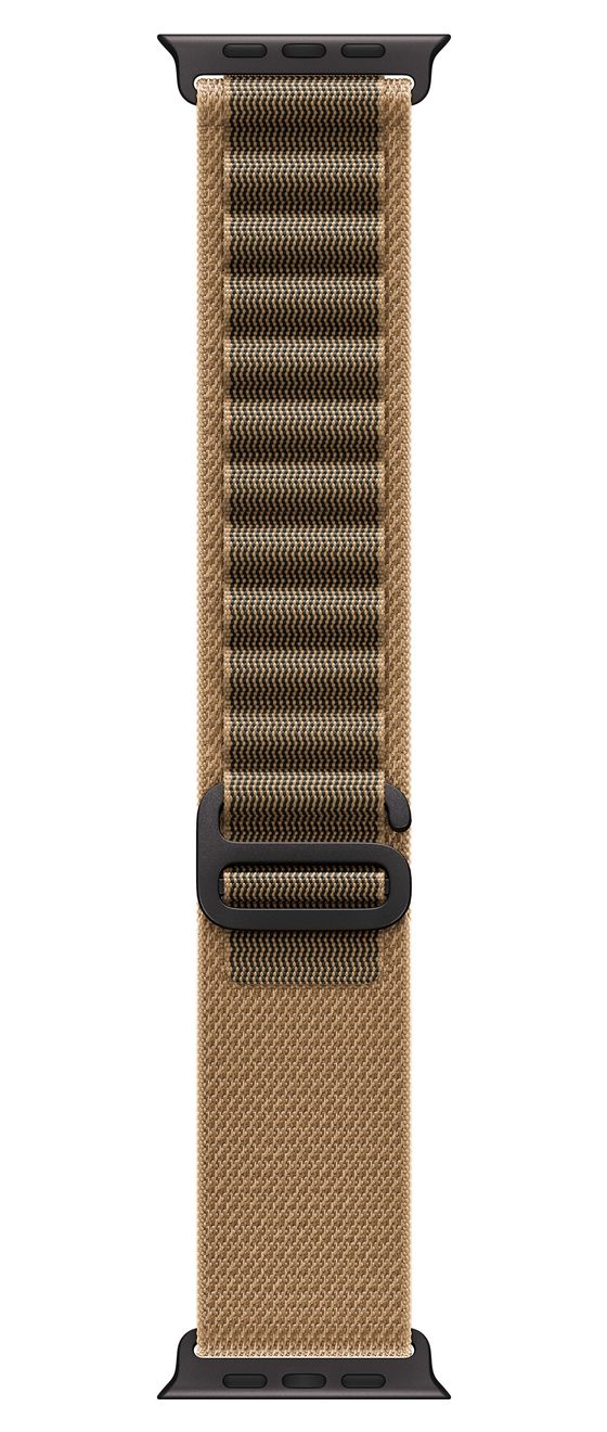 49 mm Alpine Loop Wüstensand – Small – Titan Schwarz 