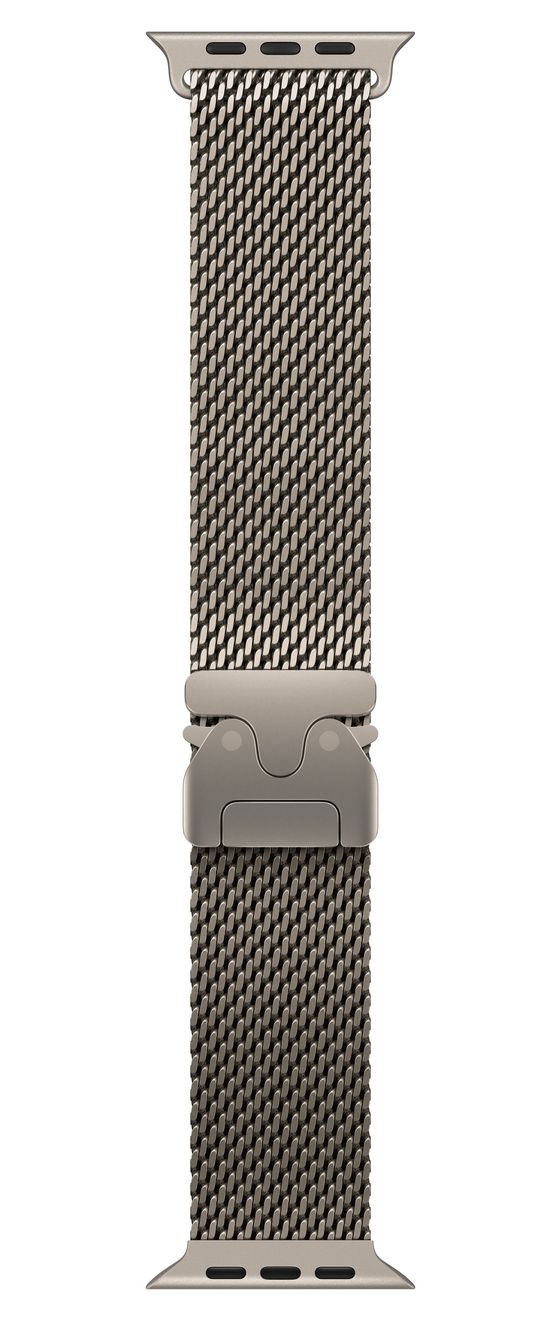 49 mm Milanaise Armband Titan Natur – M 