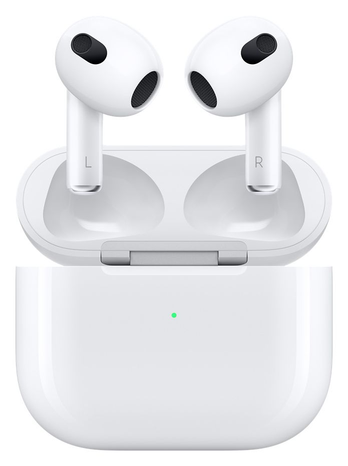 AirPods (3.Gen) In-Ear Bluetooth Kopfhörer kabellos 6 h Laufzeit IPX4  (Weiß) 