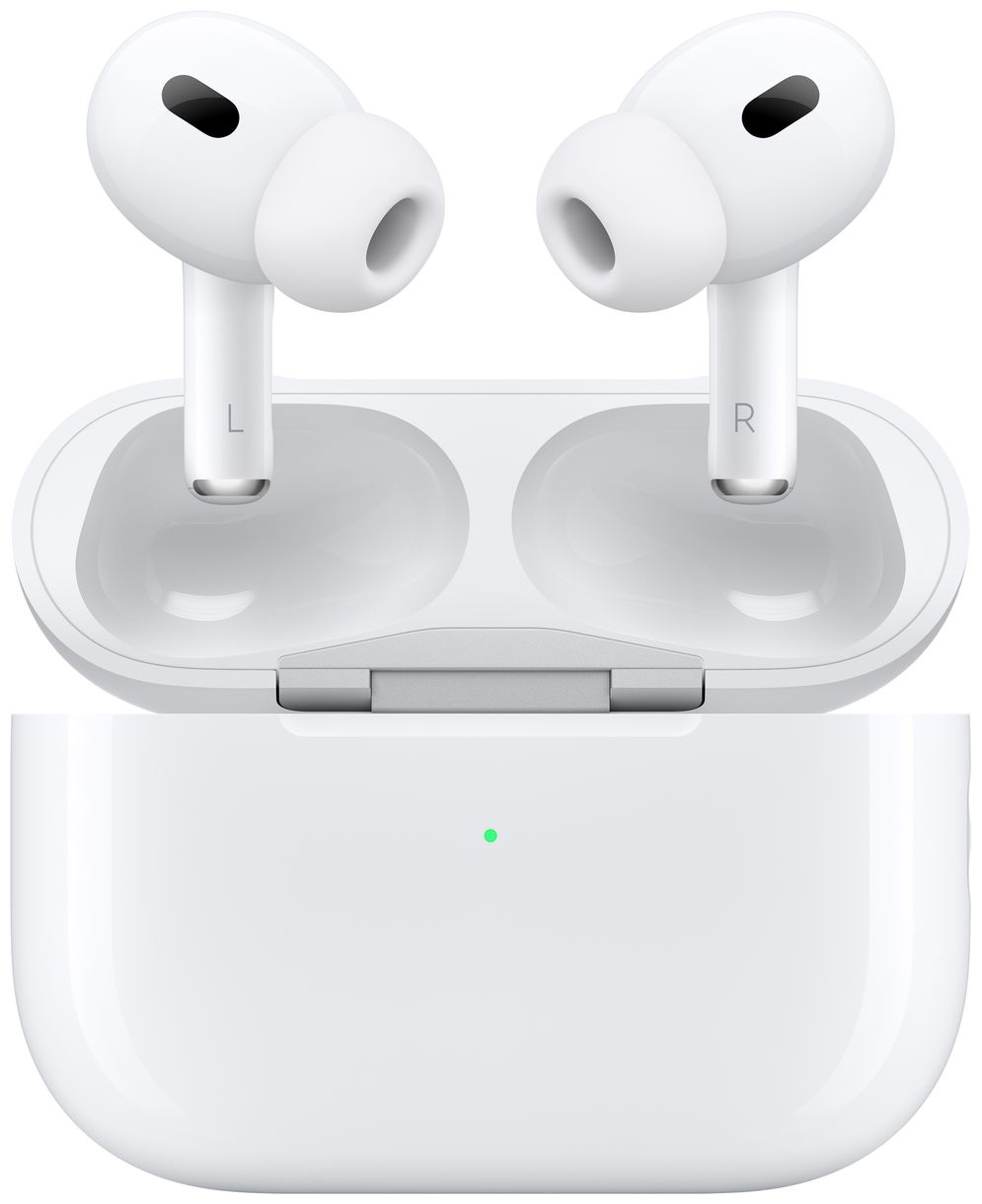 AirPods Pro (2nd. Gen.) In-Ear Bluetooth Kopfhörer kabellos 6 h Laufzeit IPX4 (Weiß) 