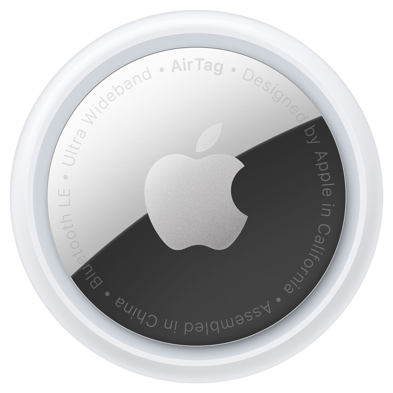 AirTag (1. Gen)  (Silber, Weiß) 