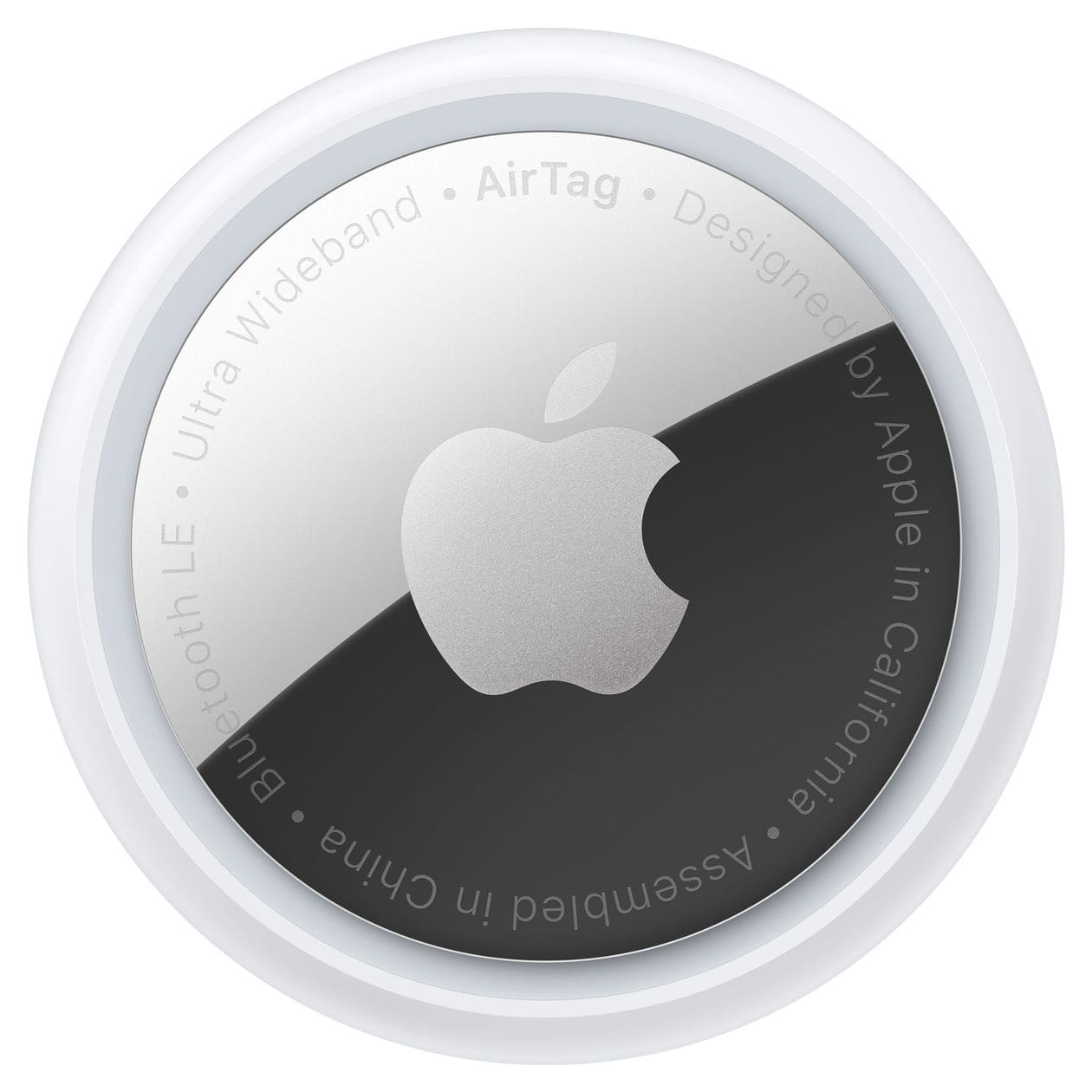 AirTag 1.Gen 4er Pack  (Silber/Weiß) 