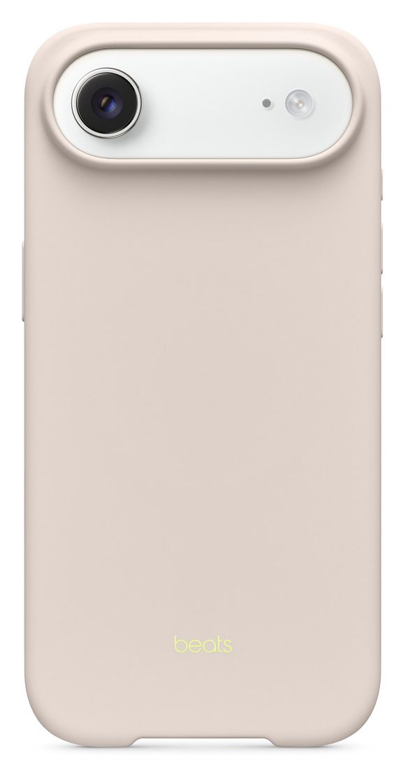 Beats Case mit MagSafe Cover für Apple iPhone Air  (Limette, Steinfarbe) 