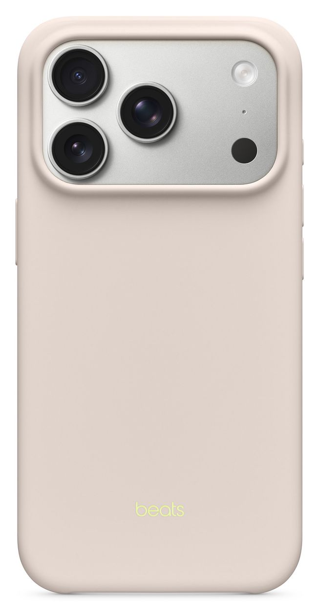 Beats Case mit MagSafe Cover für Apple iPhone 17 Pro  (Limette, Steinfarbe) 