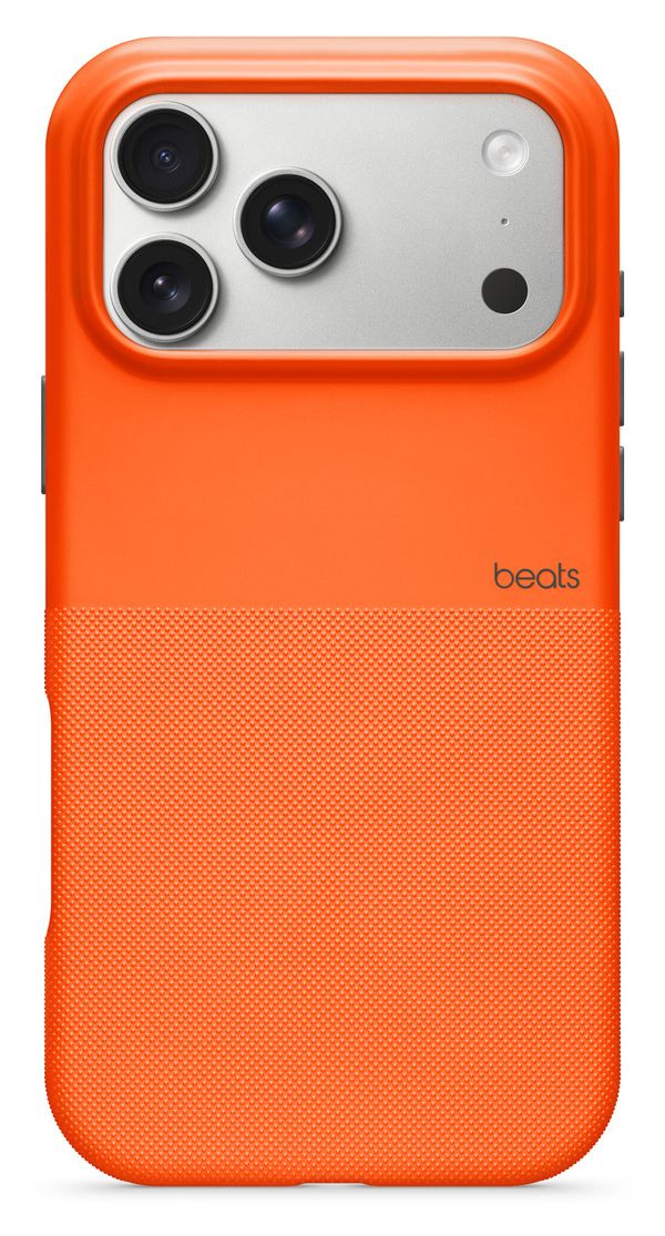 Beats Rugged Case mit MagSafe Cover für Apple iPhone 17 Pro Max  (Orange) 