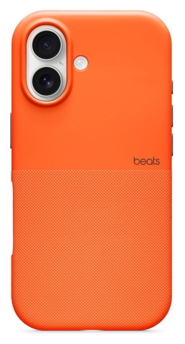Beats Rugged Case mit MagSafe Cover für Apple iPhone 17  (Orange) 