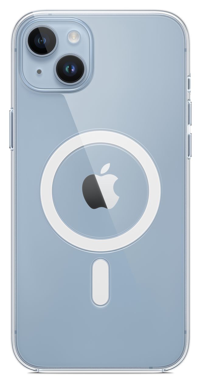 Clear Case mit MagSafe Cover für Apple iPhone 14 Plus  (Transparent) 