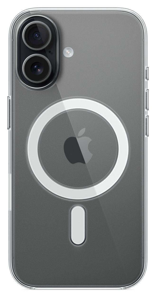 Clear Case mit MagSafe Cover für Apple iPhone 17  (Transparent) 
