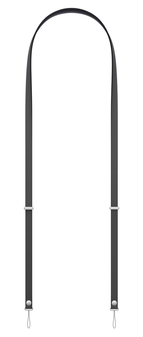 Crossbody Band Gurt für Apple  (Hellgrau) 