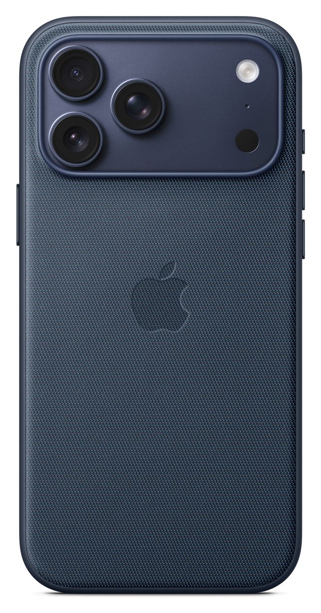 Funktionsgewebe Case mit MagSafe Cover für Apple iPhone 17 Pro Max  (Blau) 