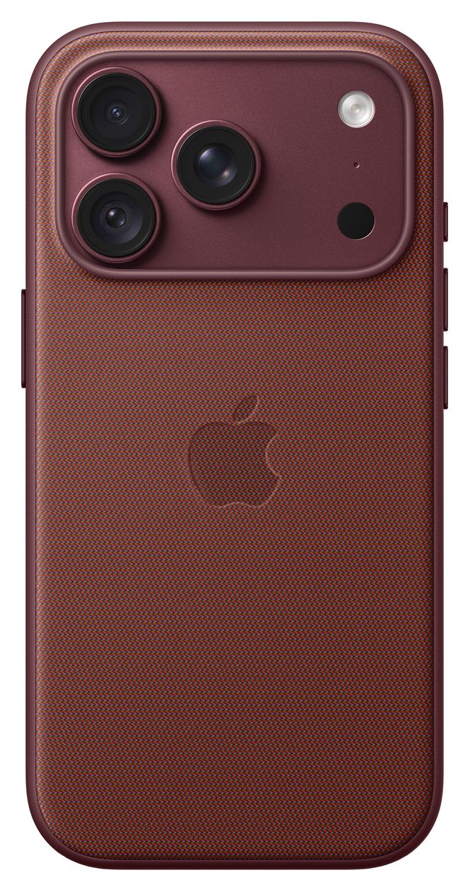 Funktionsgewebe Case mit MagSafe Cover für Apple iPhone 18 Pro  (Burgund) 