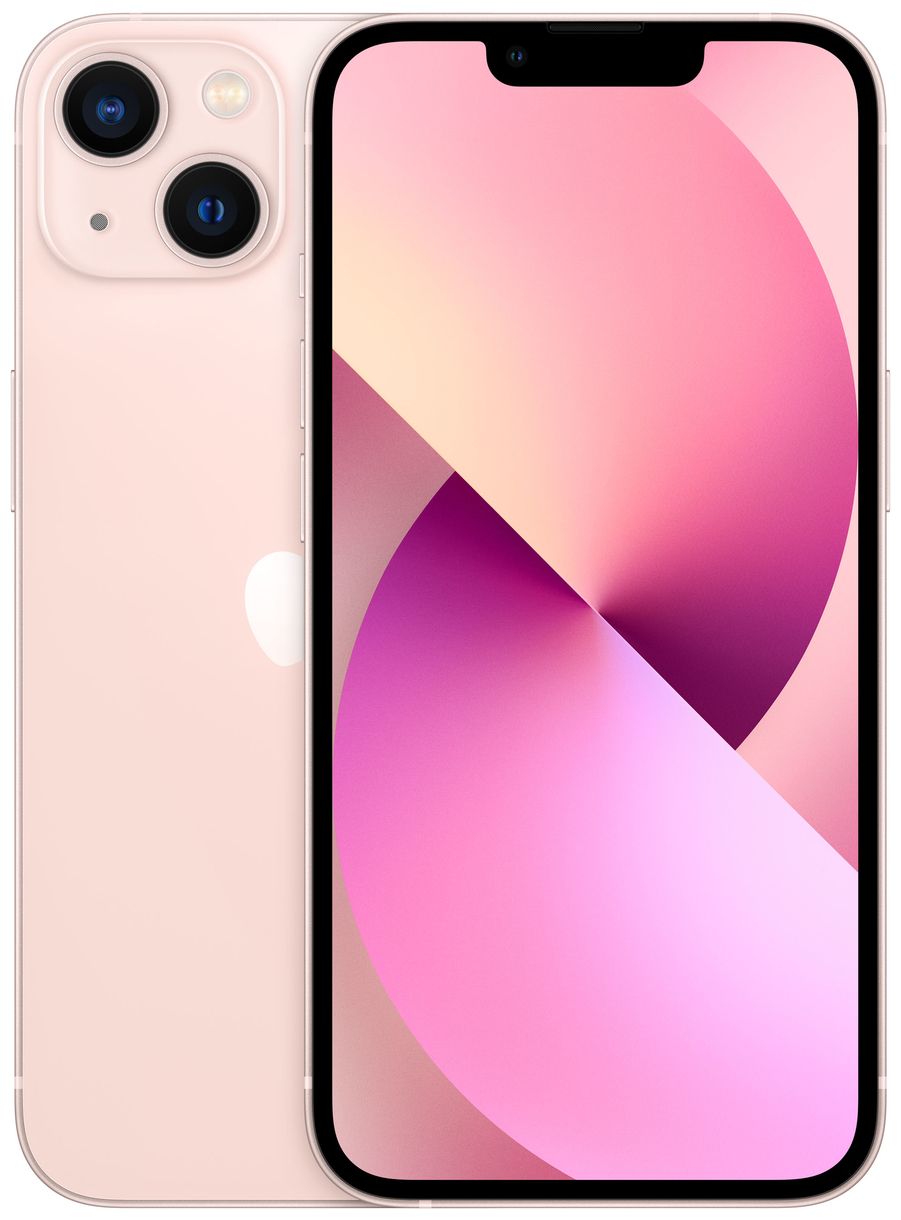 iPhone 13 5G Smartphone 15,5 cm (6.1 Zoll) 128 GB IOS 12 MP Dual Kamera Dual Sim (Pink) 