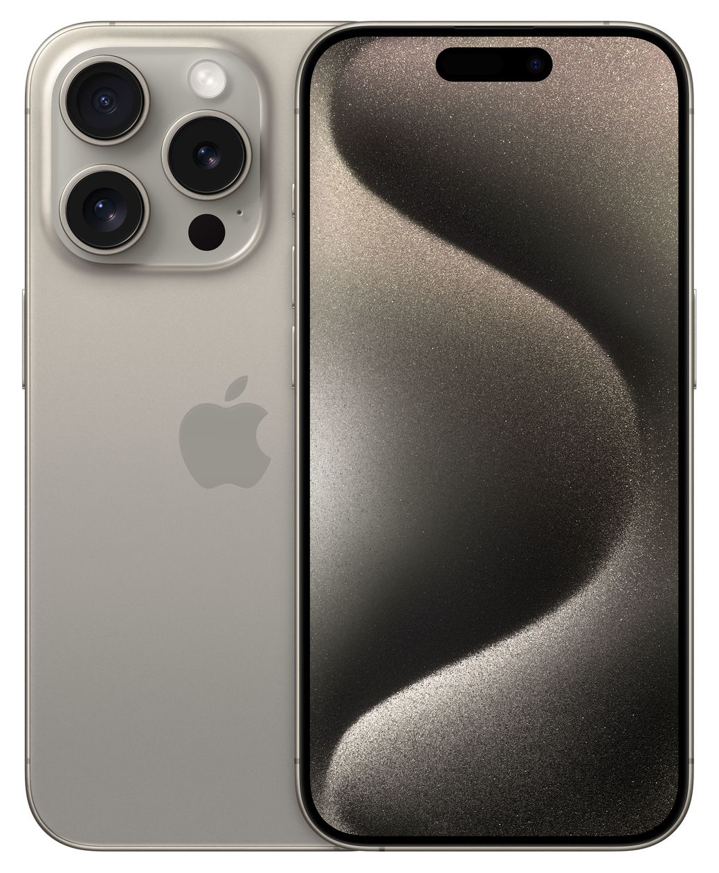 iPhone 15 Pro 128 GB 5G Smartphone 15,5 cm (6.1 Zoll) IOS 48 MP Dreifach Kamera Dual Sim (Natural Titanium) 