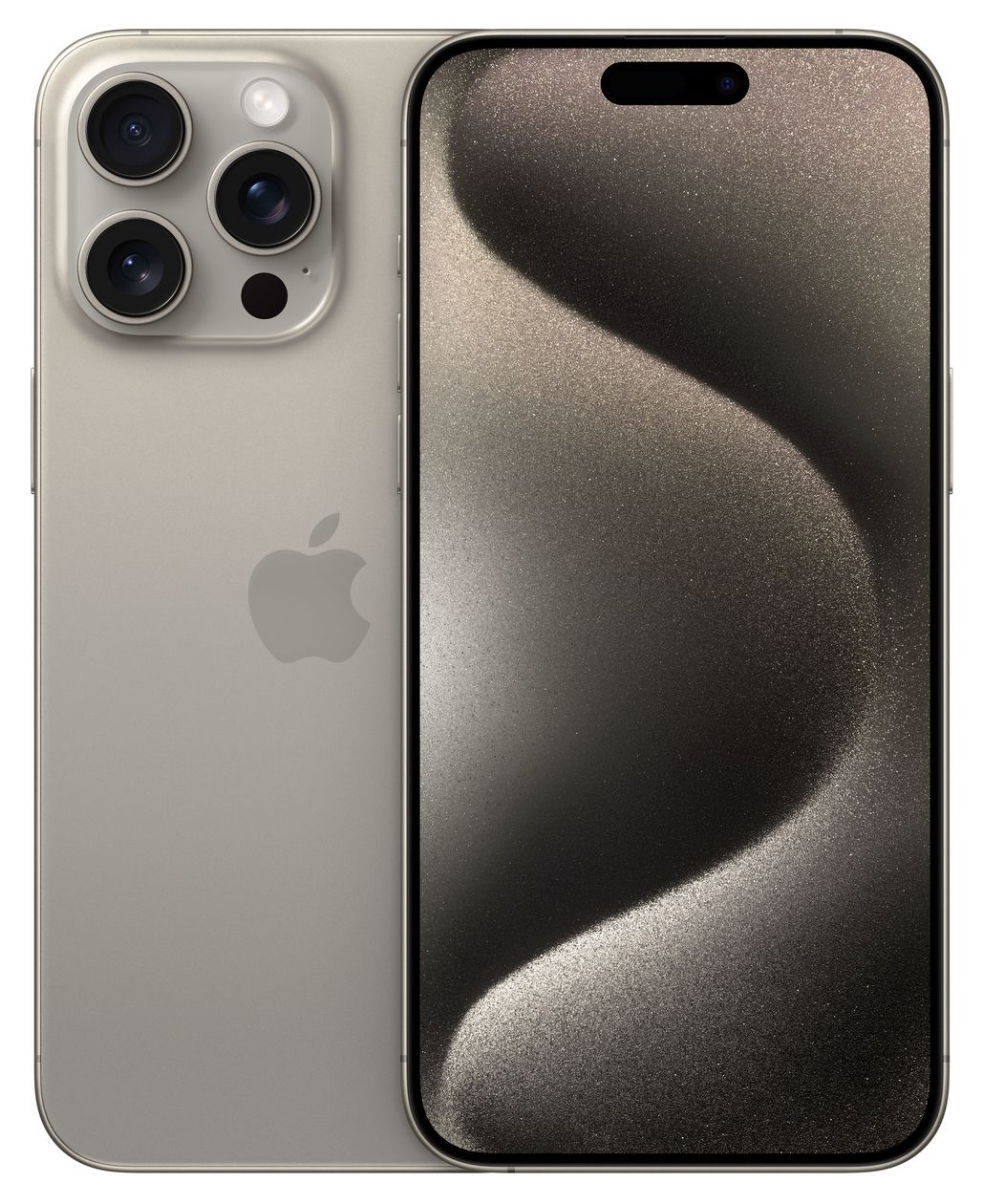 iPhone 15 Pro Max 256 GB 5G Smartphone 17 cm (6.7 Zoll) IOS 48 MP Dreifach Kamera Dual Sim (Natural Titanium) 
