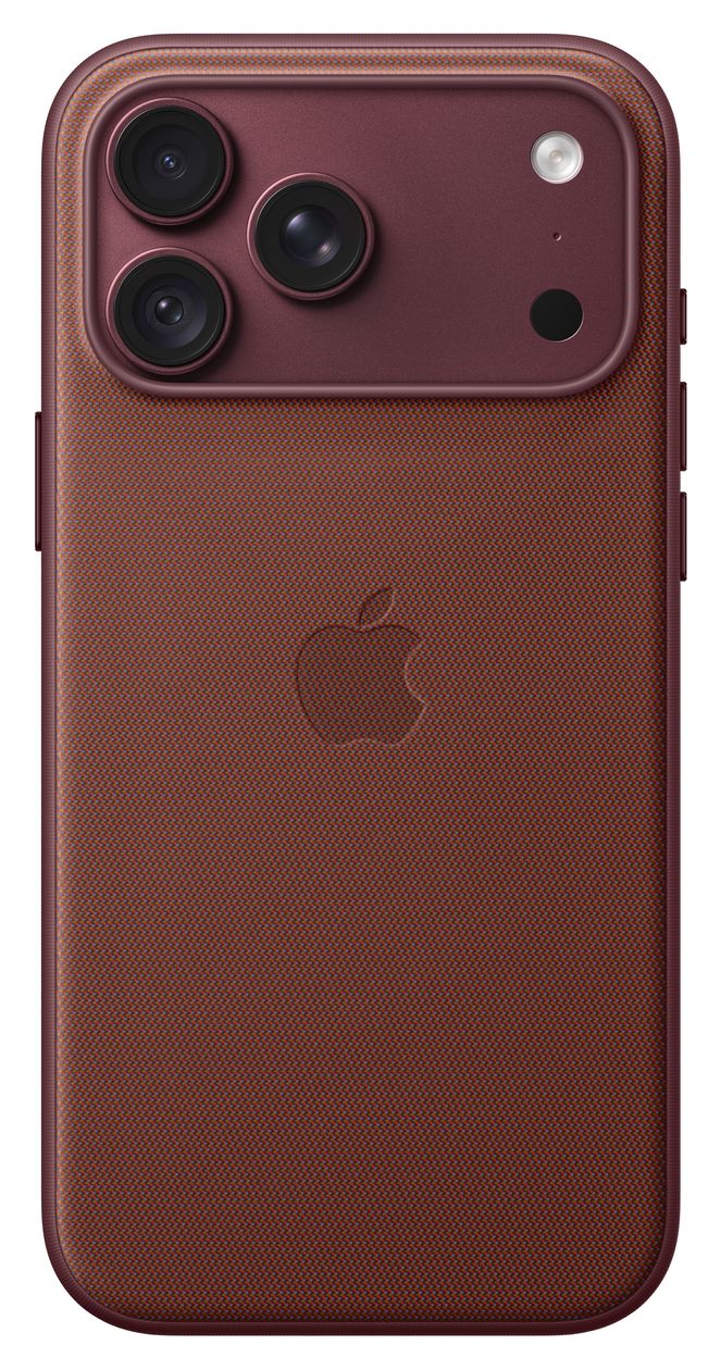 iPhone 18 Pro Max Funktionsgewebe Case mit MagSafe – Burgunder 