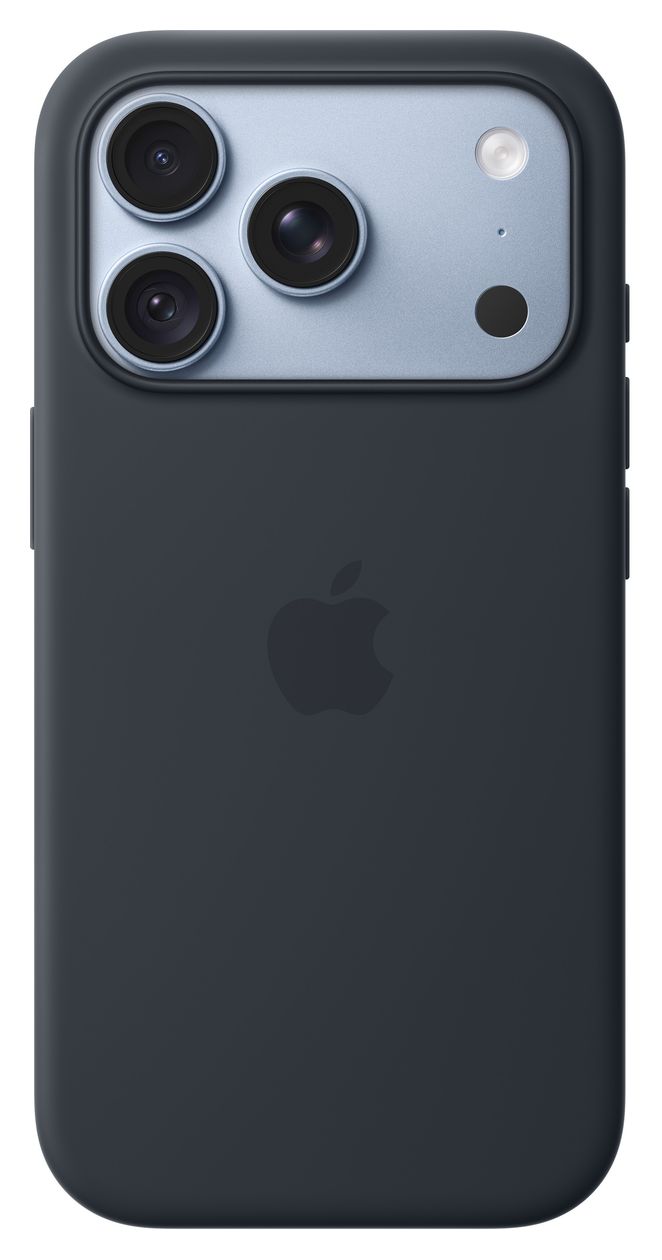 iPhone 18 Pro Silikon Case mit MagSafe - Navyblau 