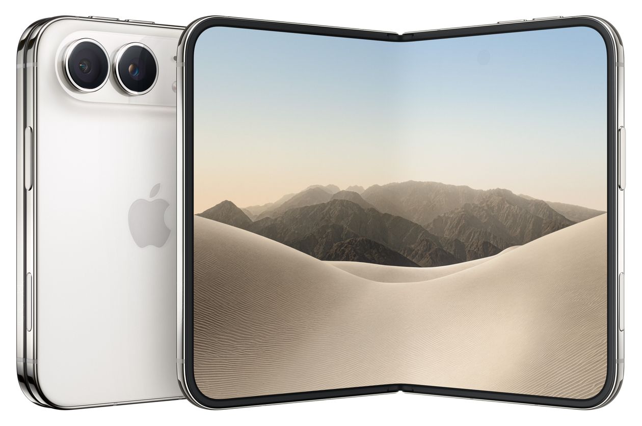 iPhone Duo 2000 GB 5G Smartphone 19,3 cm (7.6 Zoll) IOS 48 MP Dual Kamera Dual Sim WiFi 7 (Star White) 
