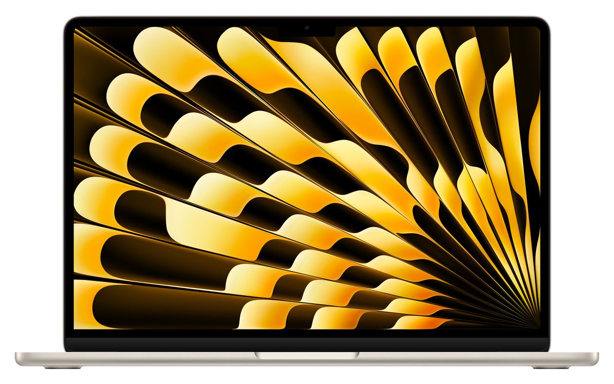 MacBook Air Notebook 34,5 cm (13.6 Zoll) 2560 x 1664 Pixel 512 GB SSD macOS Sequoia Apple M  (Beige) 