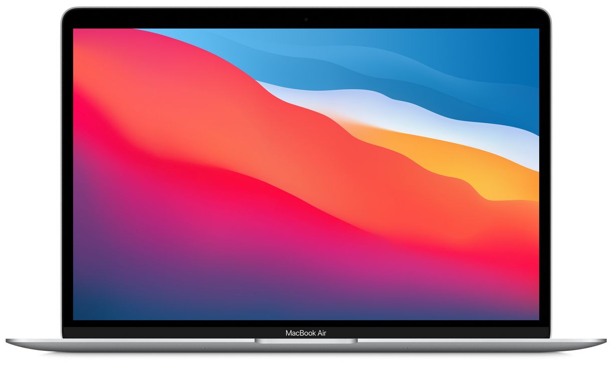 MacBook Air Notebook 33,8 cm (13.3 Zoll) 8 GB Ram 256 GB SSD macOS Big Sur Apple M (Silber) 
